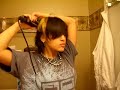 Doing my hair. Scene/Emo. Doing my hair. Scene/Emo.