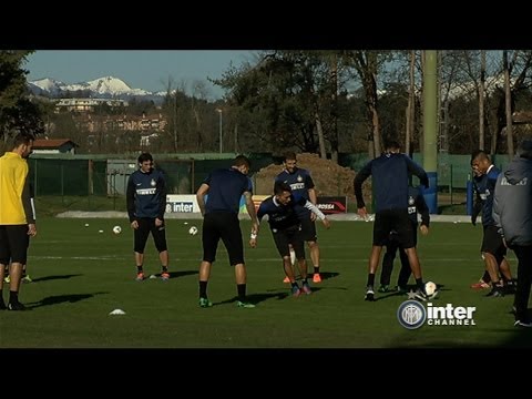ALLENAMENTO INTER REAL AUDIO 06 03 2014