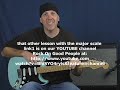 Learn major scale link2 and link scales together across guitar neck lesson rock blues jazz metal