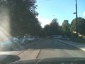 Bilfärd genom Kungsparken