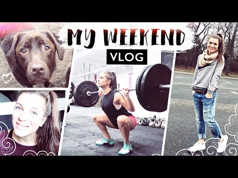 Follow my Weekend Vlog | Crossfit, Youtuber, Hundetreffen | Ich renne gegen die Hantelstange