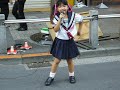 ☆衝撃!U-10セーラー服を着たロリータ10歳少女 .①