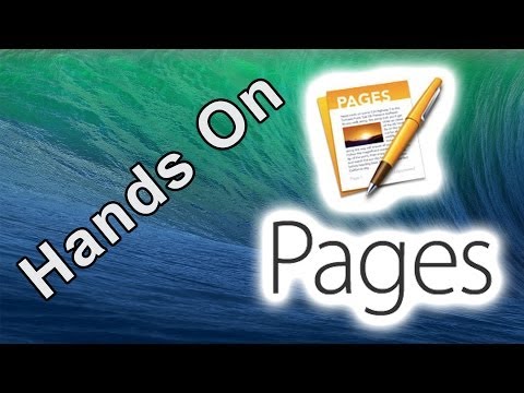 Hands On: Apple - iWork - Pages (on Mavericks)