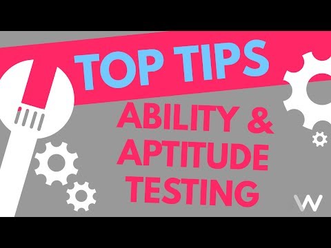 how to aptitude test