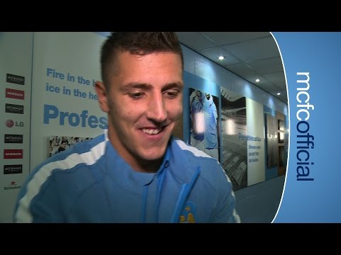 GOALSCORER JOVETIC ON WIN | City 3-1 Liverpool Stevan Jovetic Reaction