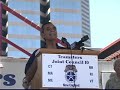 the teamsters sponsored a labor rally in downtown st. louis on august 16, 2008 to demand that inbev, the international brewing giant, honor its 