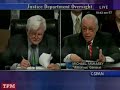 Mukasey \"Would Feel\"  Waterboarding Used on Him Is Torture