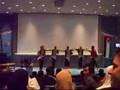 دبكة فلسطينية في جامعة العلوم والتكنولوجيا الاردنية