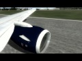 FSX Boeing 737-800 British airways Take off from Edinburgh Airport [HD]