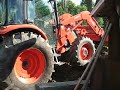 Mickey digging with his Kubota Tractor Mickey digging with his Kubota Tractor