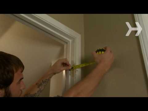 how to a hang a door