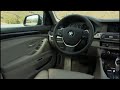 BMW 535i: New BMW 5-series F10 generation Interiour views and engine idling