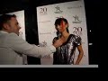 Bai Ling talks to Matt Schellhas at E!'s 20th Ann Party