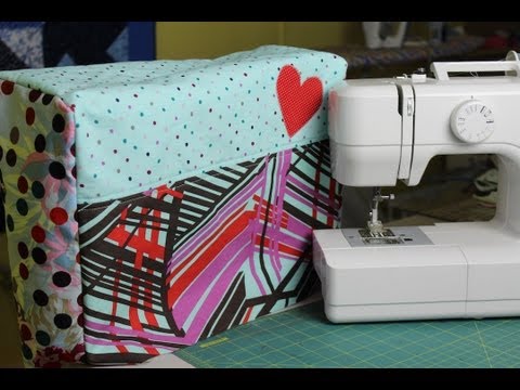 Sewing Machine - Learn how to custom make your own sewing machine cover! In this video I teach you how to take the measurements needed and translate them onto fabric to creat...