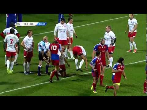 Rugby: Polska - Czechy skrót meczu z Polsat Sport