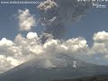 Cenapred alerta de caída de ceniza por explosión en el Popocatépetl; podría llegar al sureste del DF