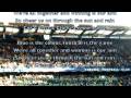 Stamford Bridge sings Chelsea FC's Anthem Blue is the Colour ( with Lyrics )