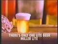 miller lite featuring elle macpherson.  aired october 13, 1987.
