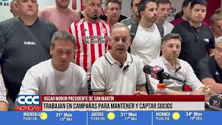 OSCAR MIRKIN PRESIDENTE DE SAN MARTÍN