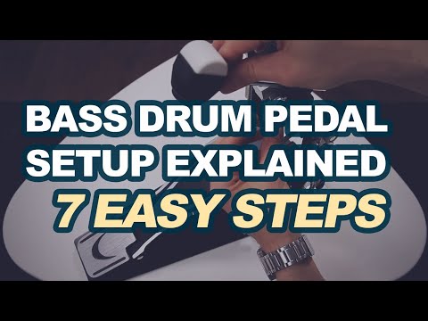 drum-tec tutorials: foot pedal assembly & adjustments // Fußmaschine zusammenbauen & einstellen