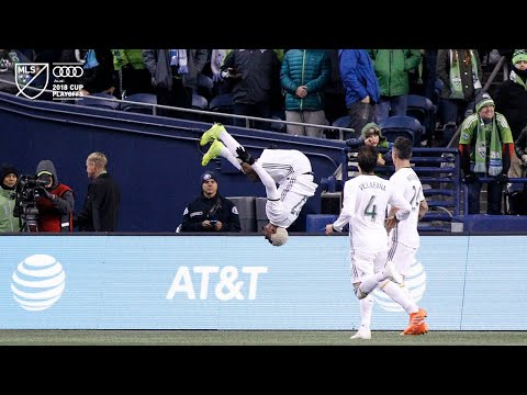 Video: SLO-MO | Dairon Asprilla header and he backflips the celebration