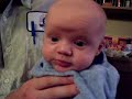 Gordon showing his awesome head holding skills