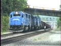 Locomotive trouble stops ore train on mainline. Greensburg, PA. Please read!!!