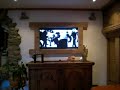 Hidden TV behind painting Hidden TV behind painting