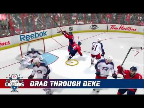 how to perform dekes in nhl 13