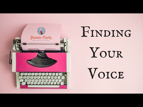 how to discover your writing voice