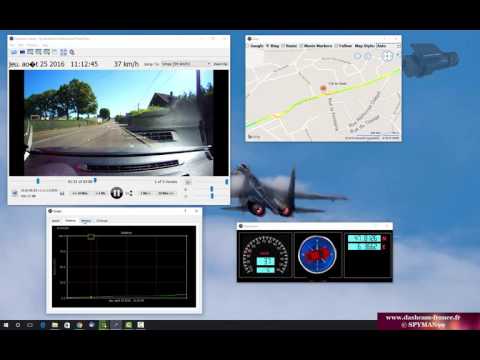Présentation logiciel lecture ProofCam Dashcam Viewer