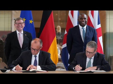 Großbritannien/Deutschland: Bundeskanzler F. Merz und ...