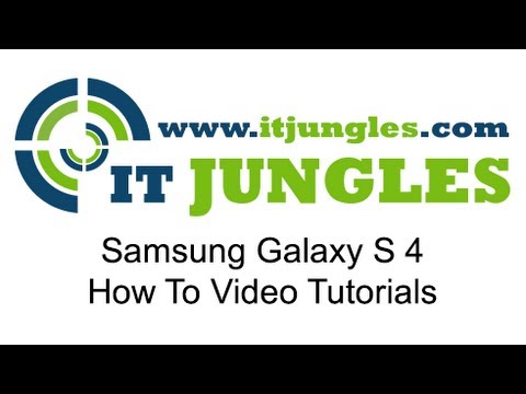 how to sync email on a galaxy s4