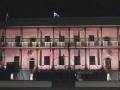 THE MINT AND THE NSW PARLIAMENT HOUSE LIT UP FOR XMAS