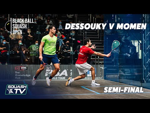 Squash: Dessouky v Momen - Semi Final Highlights - CIB Black Ball Open 2020