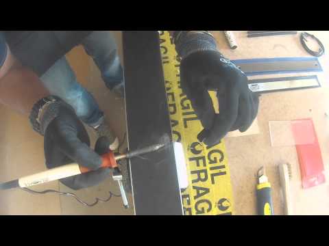 how to repair skis