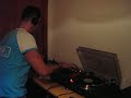 Miguel Alonso aka Lupen practising at home with lenco turnetables