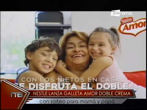 Nestlé lanza galleta Amor doble crema con sorteo para mamá y papá