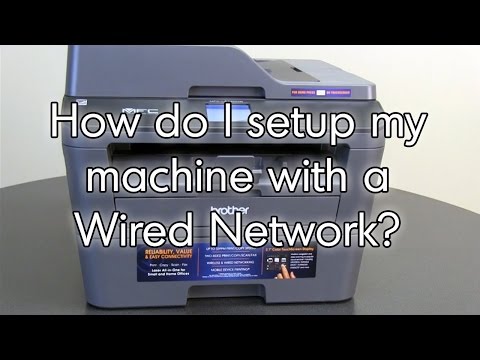 video-linktoworks-Setup to a Wired Network | Brother MFCL2740DW