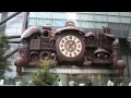 宮崎駿デザインの 日テレ大時計 This clock is Hayao Miyazaki design.