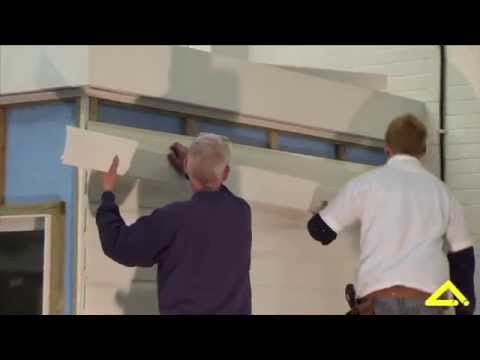 how to fit ceiling cladding