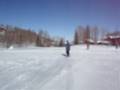 Snowboarding at The Canyons
