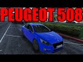 Peugeot 508 для GTA 5 видео 4