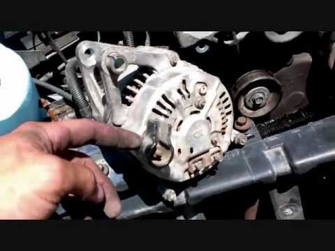 how to replace an alternator on a 1996 jeep cherokee