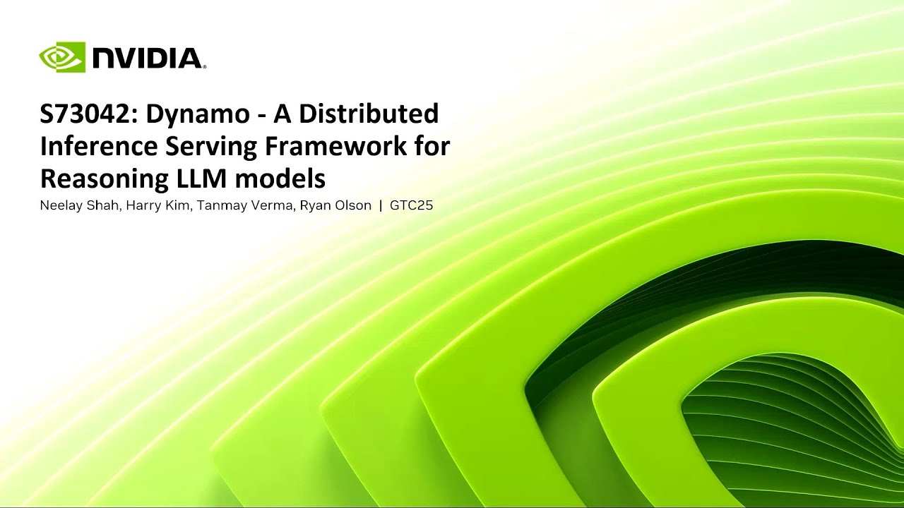 Introducing NVIDIA Dynamo: Low-Latency Distributed Inference for Scaling Reasoning LLMs
