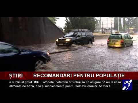 Recomandări pentru populație, în contextul vremii severe