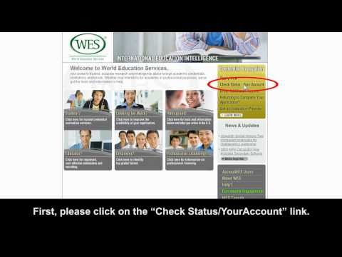 how to fill wes form