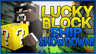 Minecraft LUCKY BLOCK SHIP WRECK w/ Rusher&Friends (Lucky Blocks Mod)