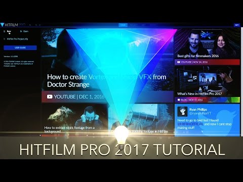 Hitfilm Pro 2017 Tutorial - The Basics