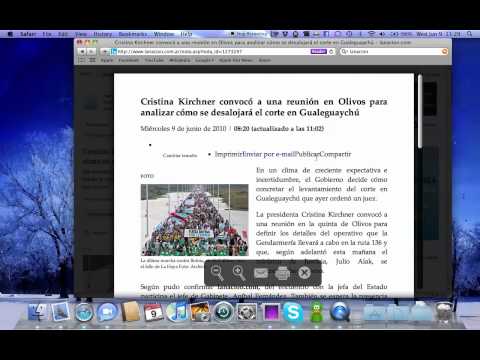 Trucos de Safari 5 (III): Cambia el look de Reader 0 Trucos de Safari 5 (III): Cambia el look de Reader